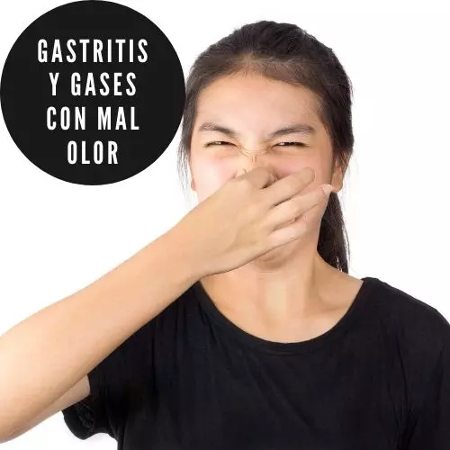 Gastritis y gases con mal olor