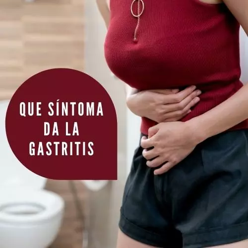 Que síntoma da la gastritis