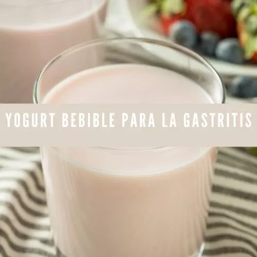 Yogurt Bebible Para La Gastritis